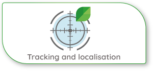 Dilepix tracking and localisation