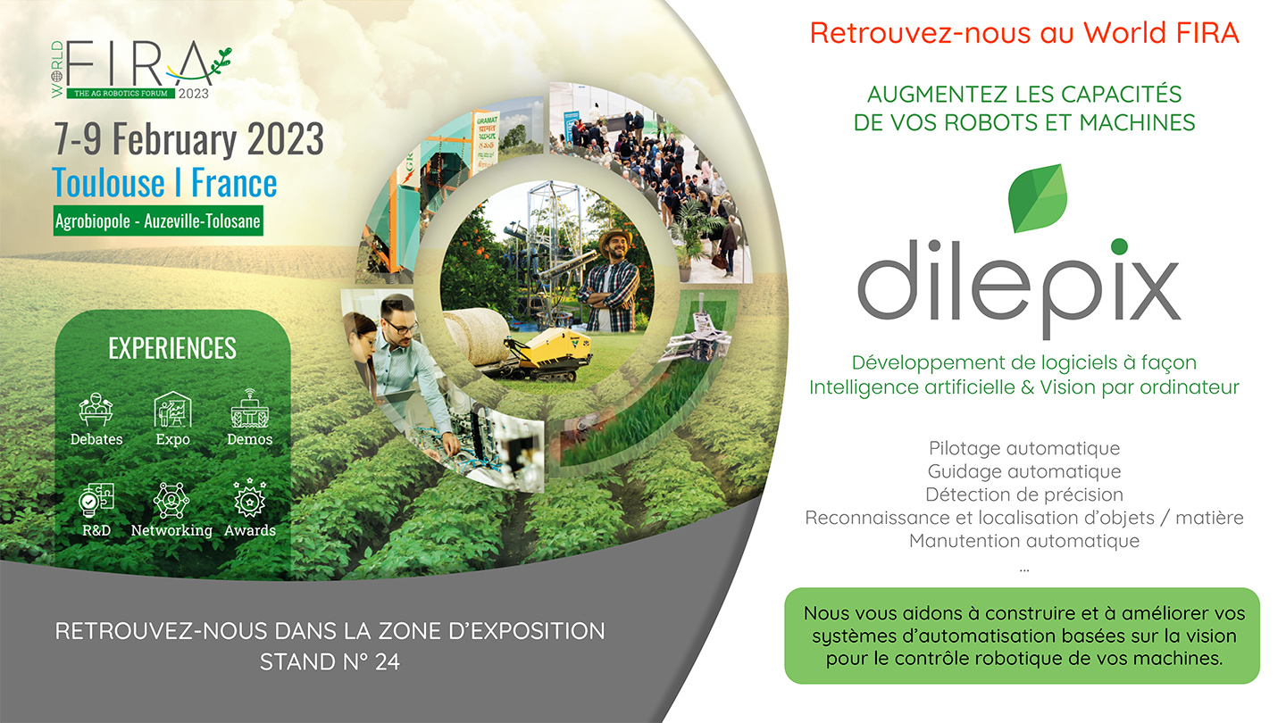 Dilepix exposera au World FIRA du 7 au 9 février 2023